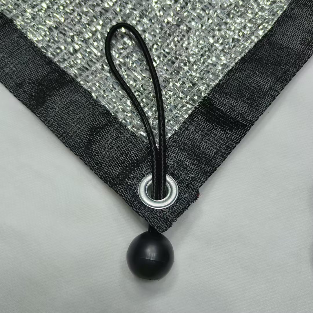 Uv protection 10cm 15cm 20cm Black Rubber Bungee with Balls