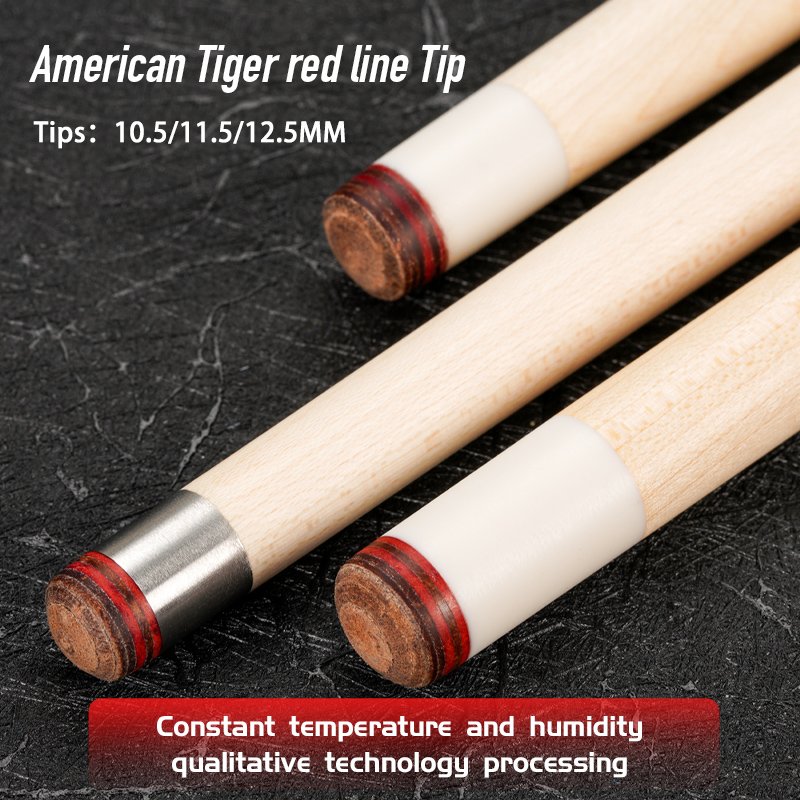 KONLLEN DRAGON Tiger Everest Tip Maple Shaft Sticks XTC Ferrule 3/8x8 Joint Handmade Pool Cue Stick Kits