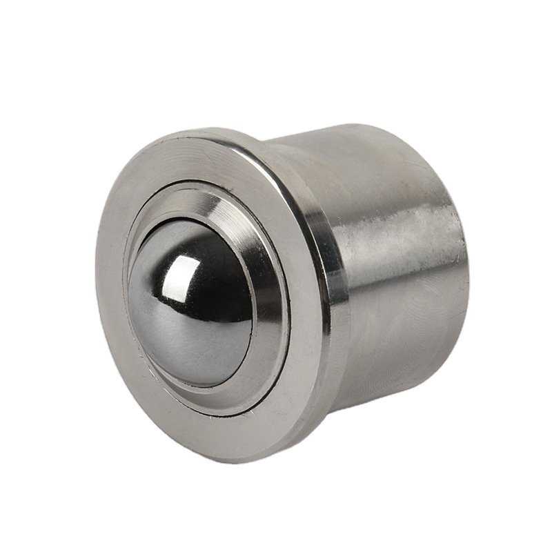 High Quality Universal SP-19 Ball Transfer Unit Bull Eye Wheel Carbon Steel/Nylon/Stainless Material Handling Equipment Parts