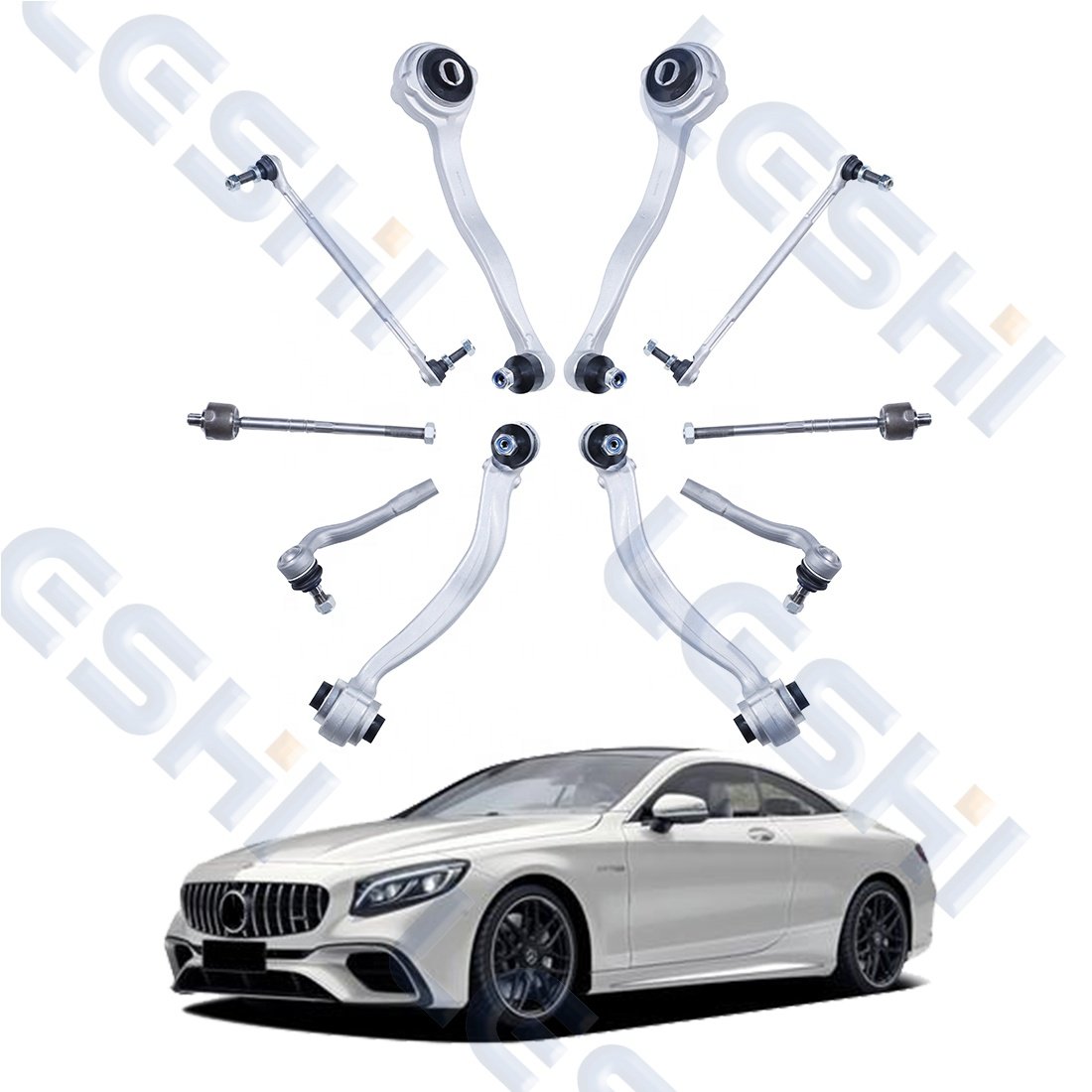 LESHI Auto Spare Part Control Arm Front Suspension Ball Joints Rear Sway bar for benz C Class W204