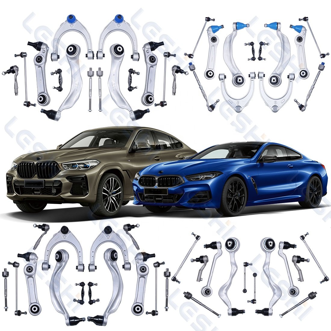 LESHI Auto Spare Part Control Arm Front Suspension Ball Joints Rear Sway bar for benz C Class W204