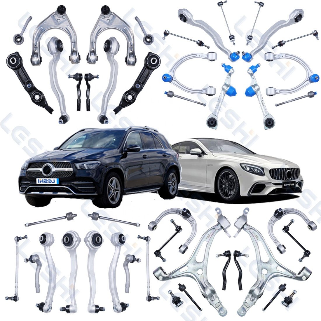 LESHI Auto Spare Part Control Arm Front Suspension Ball Joints Rear Sway bar for benz C Class W204