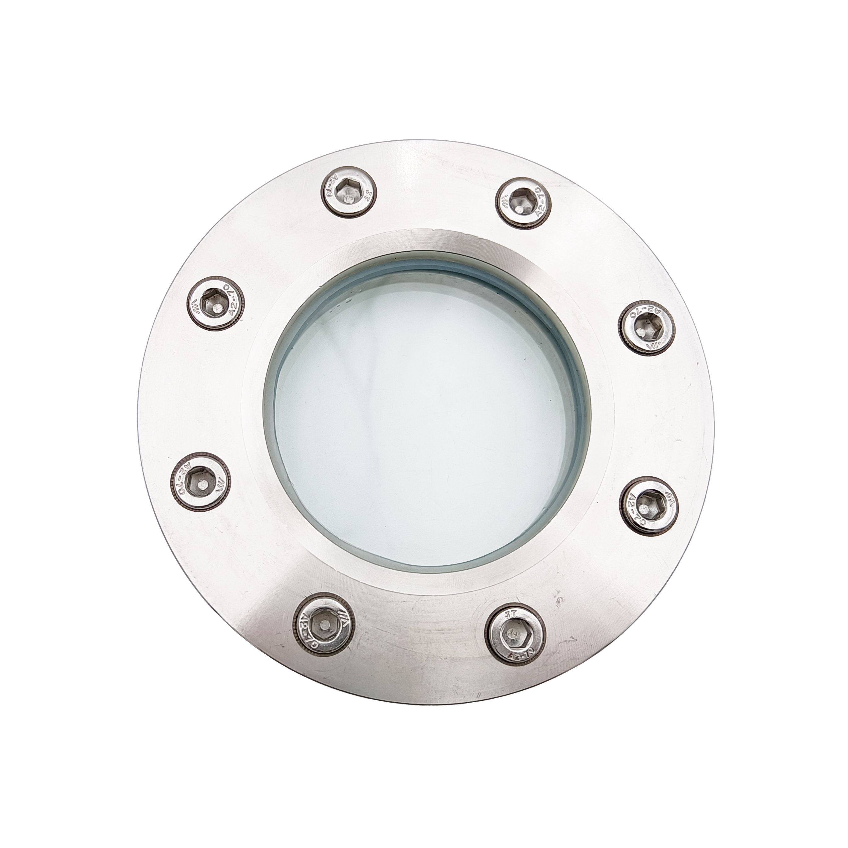 Sanitary 304 316L Stainless Steel Pharmacy Flange Sight Glass 3A DIN Pipe Connection