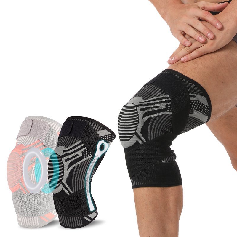 High Performance Adjustable Knee Support Brace Weight for Hiking and Joint Support With Durable Sports Knee Support
