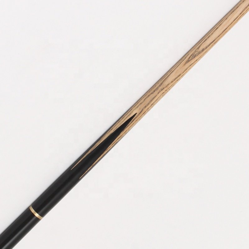 TQG-JX-022 Best Selling Economica Ash Wood Pool Cue Stick Snooker Cue with Steel Joint 10mm Tip and 10mm Butt Sleeve for Sale