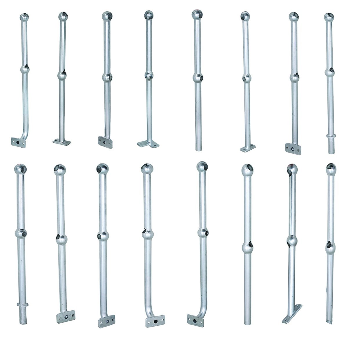 Anti Corrosion Hot DIP Galvanized or Painting Metal Ball Joint Handrail Stanchion Used on Outdoor