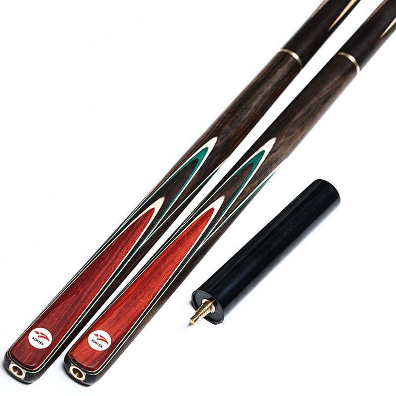 3/4 Joint Billiard Snooker Pool Cue Sticks With Extension 10/11.5mm Tip 57inch Sandalwood/Ash Wood Nine-ball Cue