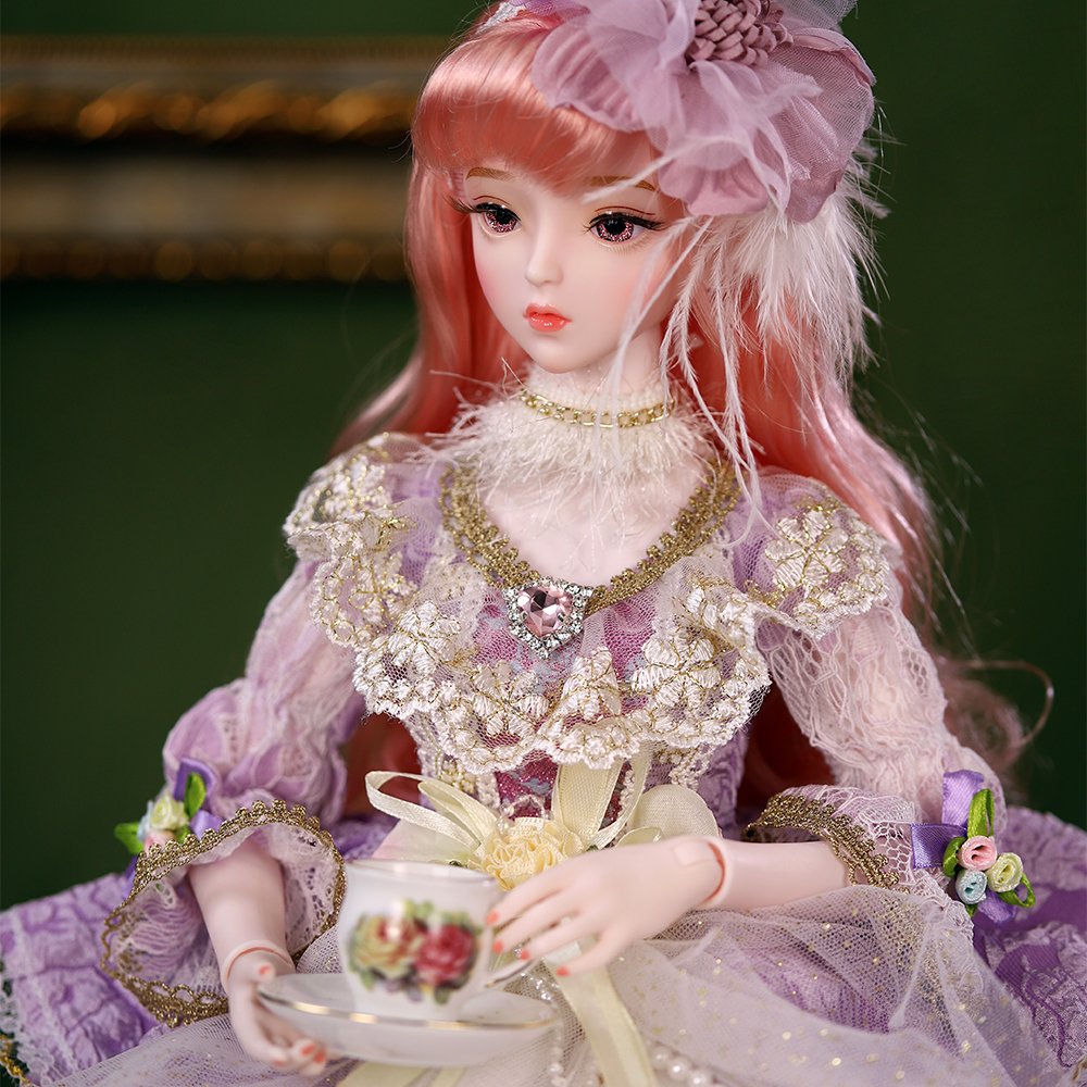 Dream Fairy Plastic Bjd Real Girl 60cm Bjd Doll Ball Jointed Dolls for Girls Toys
