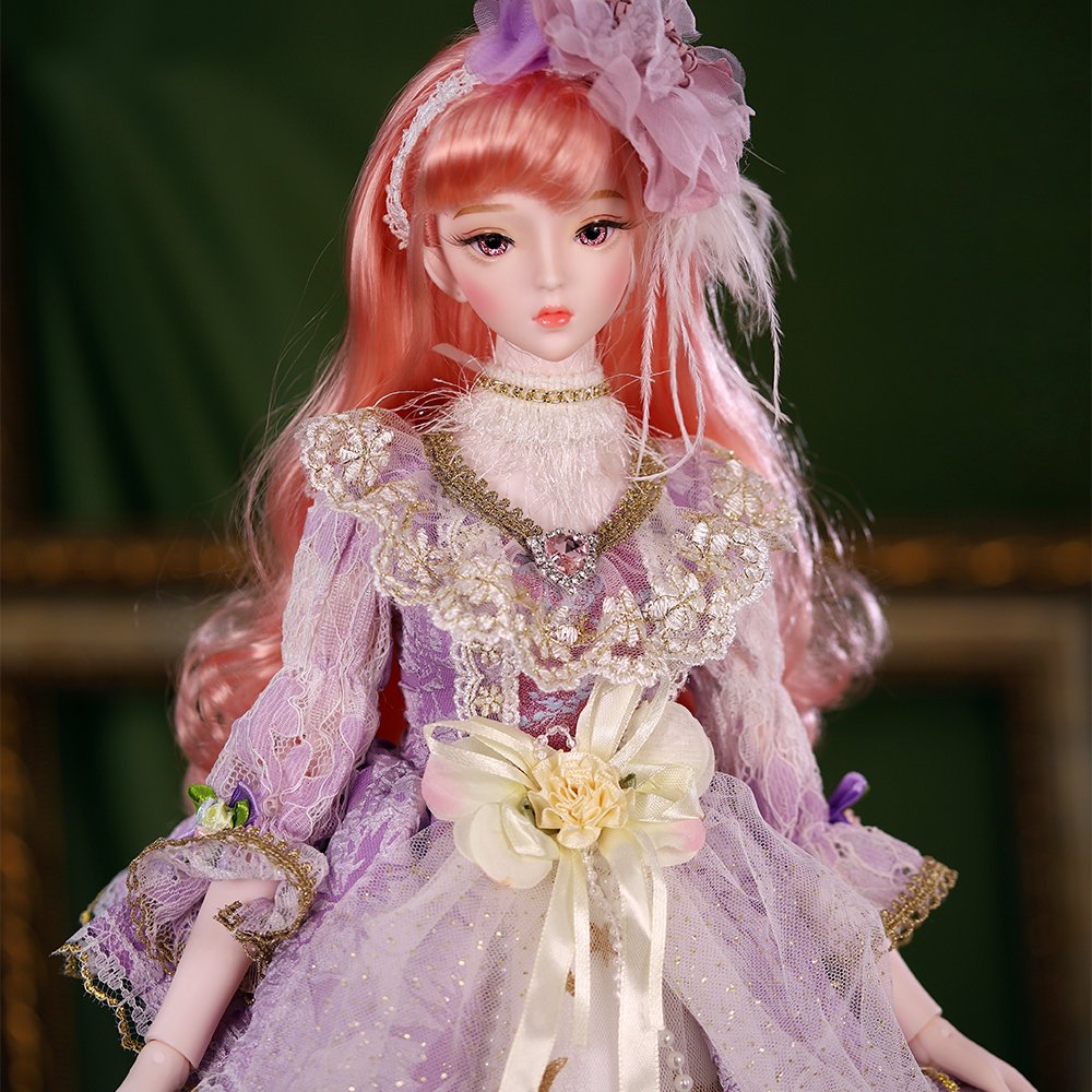 Dream Fairy Plastic Bjd Real Girl 60cm Bjd Doll Ball Jointed Dolls for Girls Toys