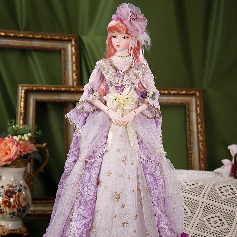 Dream Fairy Plastic Bjd Real Girl 60cm Bjd Doll Ball Jointed Dolls for Girls Toys