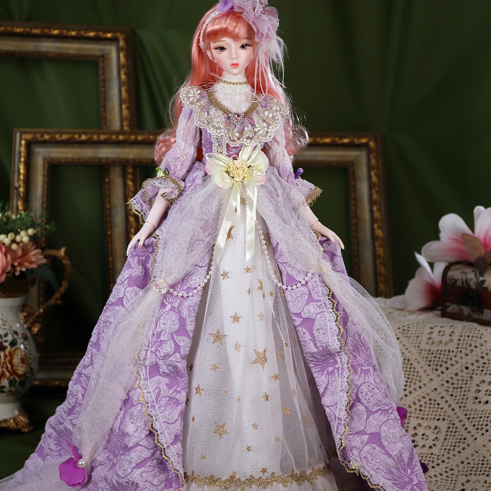 Dream Fairy Plastic Bjd Real Girl 60cm Bjd Doll Ball Jointed Dolls for Girls Toys