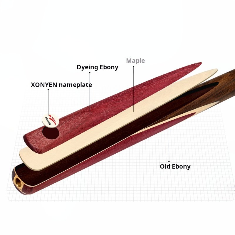 9.5/10/11.5mm Small Head Billiard Nine-Ball Chinese Black Eight Ball Cue North America Ash Wood Snooker Pool Cue