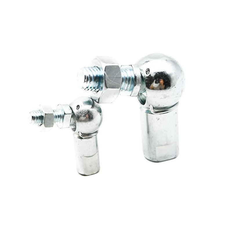 CS10 CS 10 Right Hand M6*1 Thread Carbon Steel Auto Parts Curved Flexible Left Right Hand Rod End Ball Joint Bearing