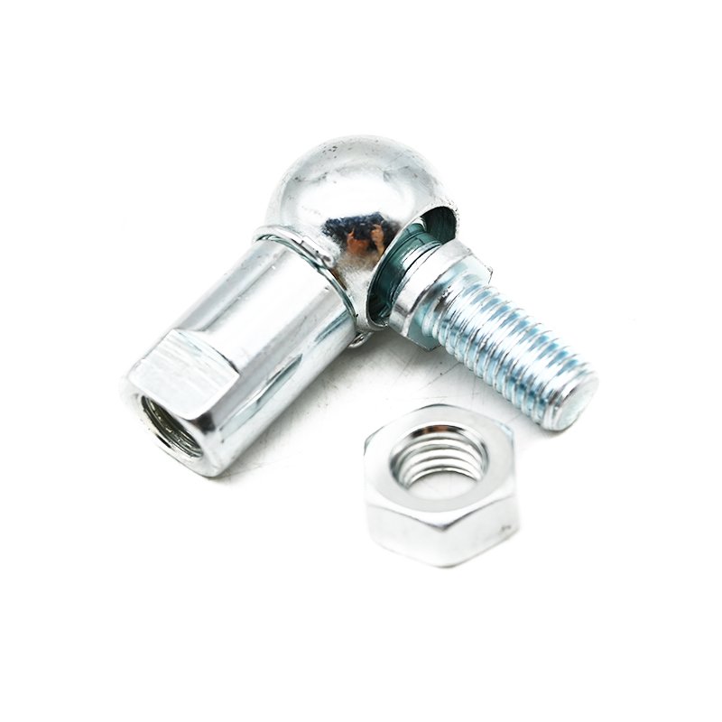 CS10 CS 10 Right Hand M6*1 Thread Carbon Steel Auto Parts Curved Flexible Left Right Hand Rod End Ball Joint Bearing