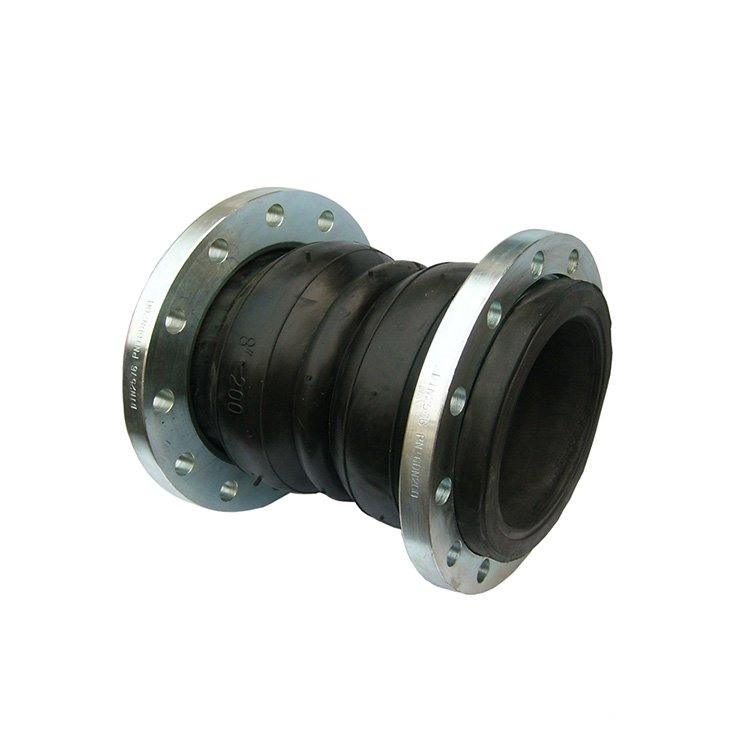 Flexible Flange Ball Double Sphere Flexible Rubber Expansion Joint With Floating Flange