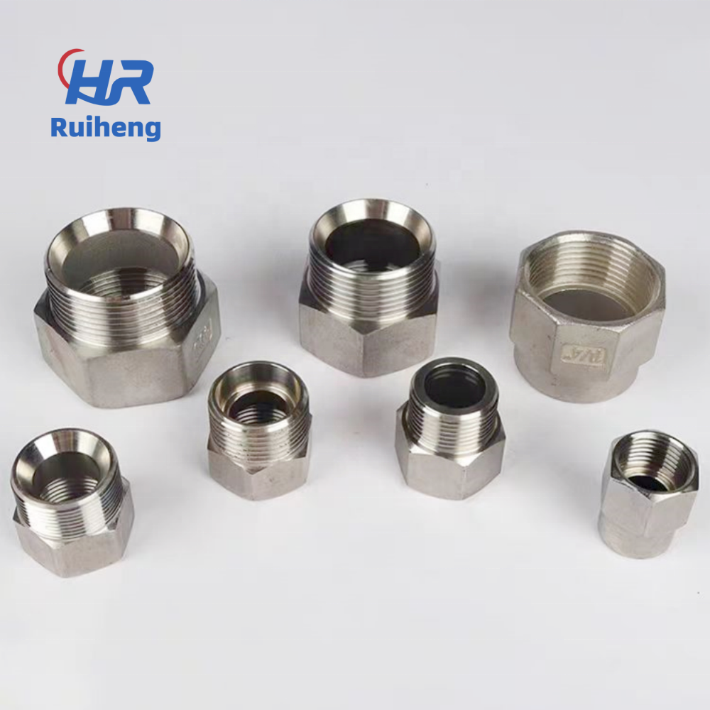 Metric, British, American Stainless Steel Metal Hose Joints, Corrugated Hose Welding Wire Transition Joints