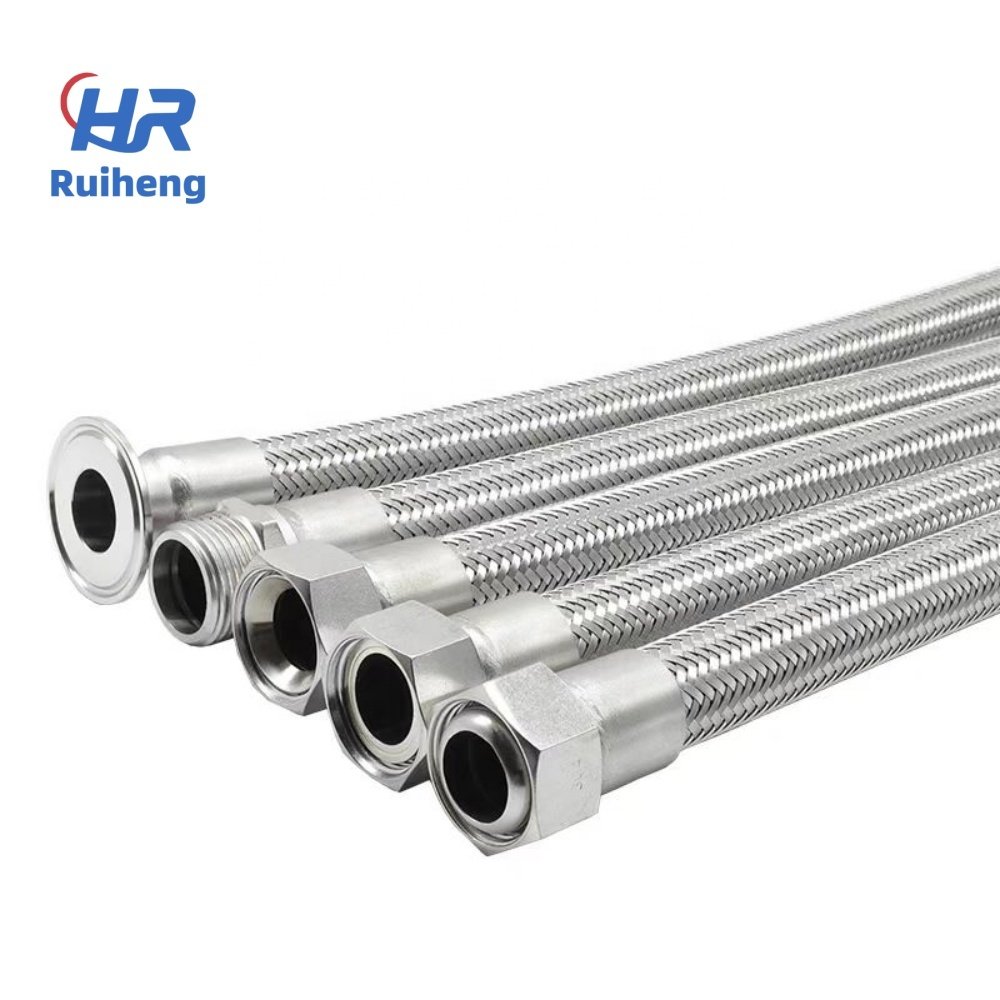Metric, British, American Stainless Steel Metal Hose Joints, Corrugated Hose Welding Wire Transition Joints