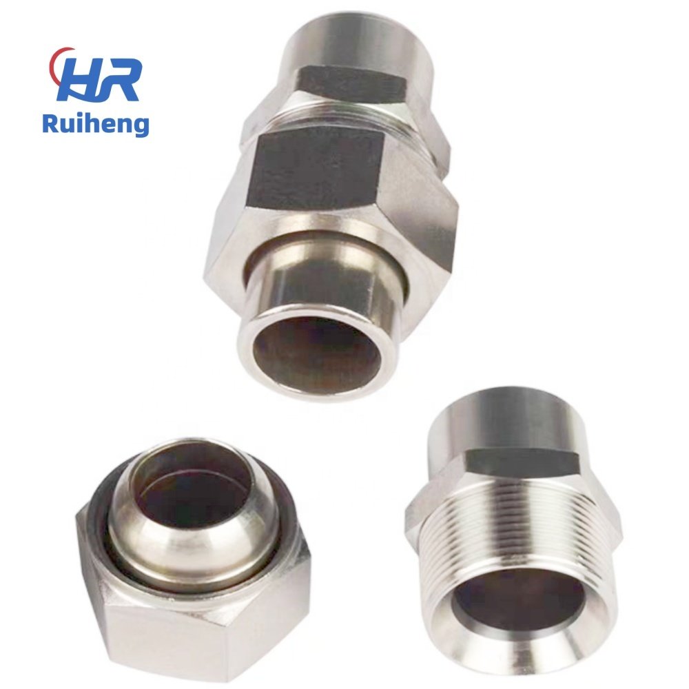 Metric, British, American Stainless Steel Metal Hose Joints, Corrugated Hose Welding Wire Transition Joints