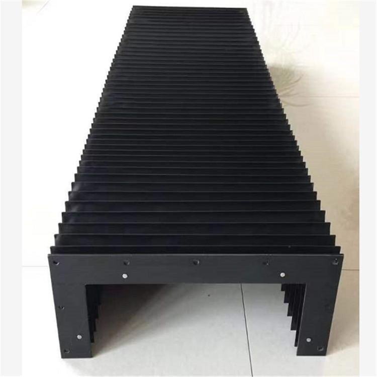 CNC Machine Guard Shield Ball Screw Linear Guide Rail Cover with Bellows Laser Cut Fire and Dust Proof Telescopic Guard