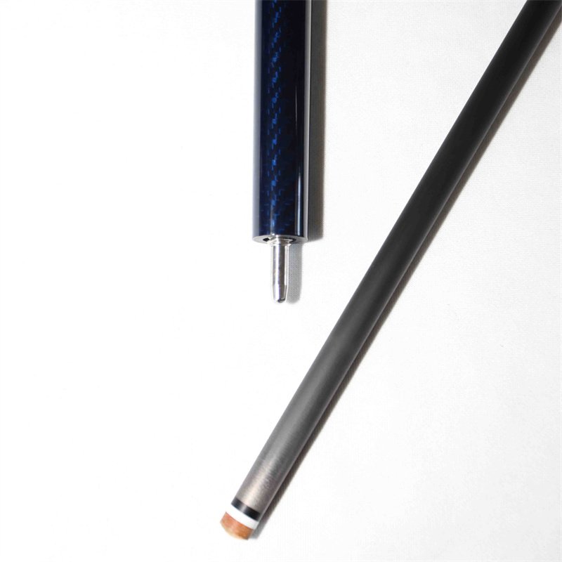Okhealing Professional Billiard Cue Carbon Fiber Play Cue with 12.4 mm Tip and Bakelite Ferrule for Pool Players