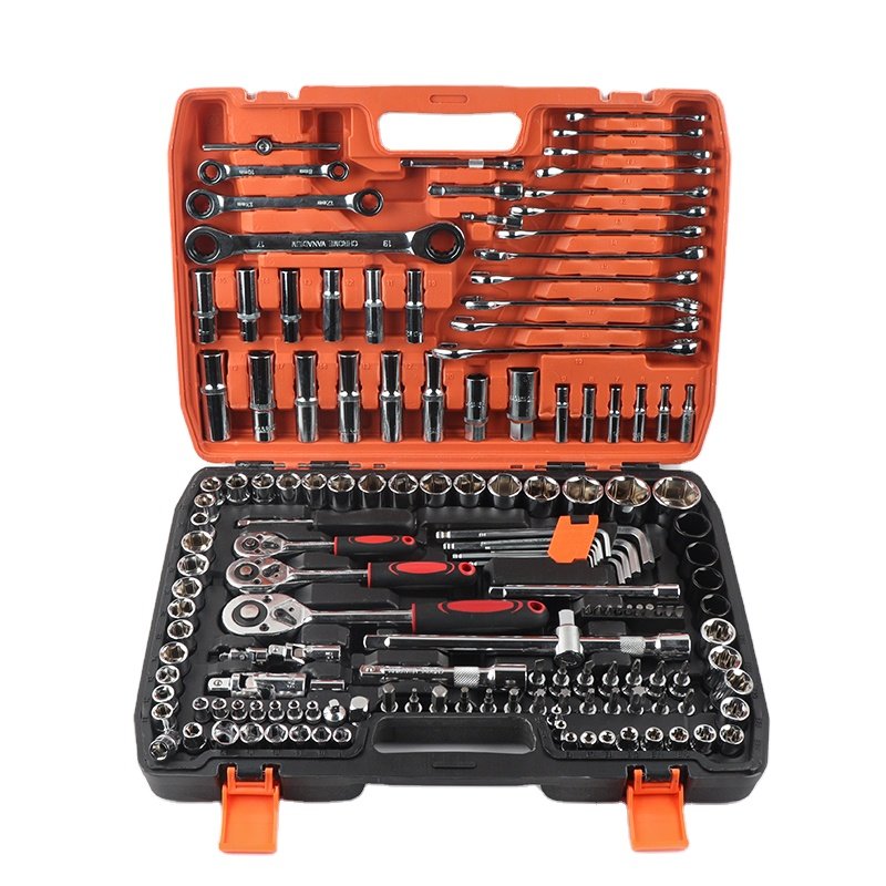 151pcs Professional Ratchet Socket Wrench Set Car Repair Tool Combination Box