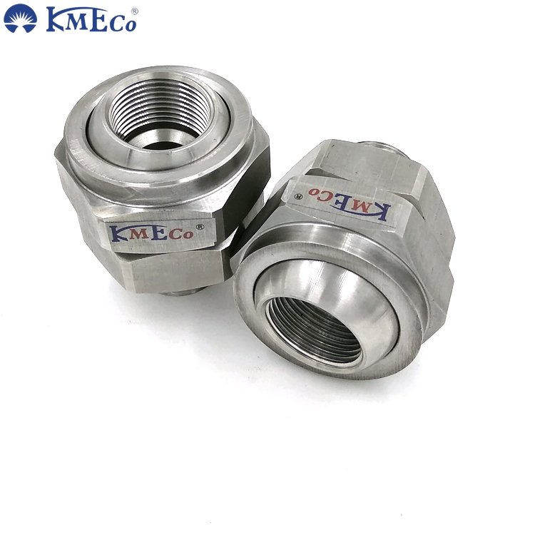 KMECO Universal Ball Joint Nozzle 1/4" Spraying Systems Ball Adjustment Fitting