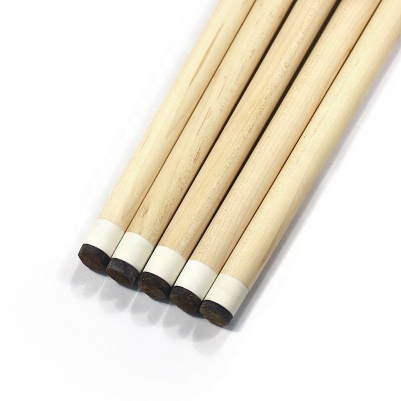 Premium Diamond Design Canadian Maple Wood 1/2 Jointed 57 Inch 13mm Tip Billiard Pool Cue Stick
