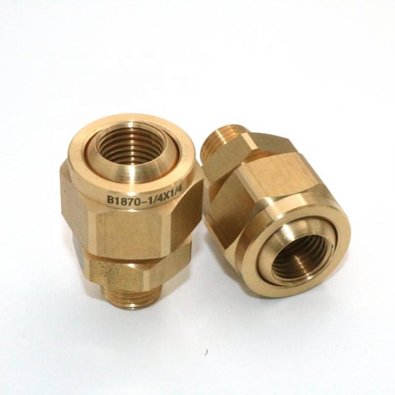 36275 45 Degree 1/4 Stainless Steel Adjustable Swivel Ball Joint Flexible Ball Joint Spray Nozzle