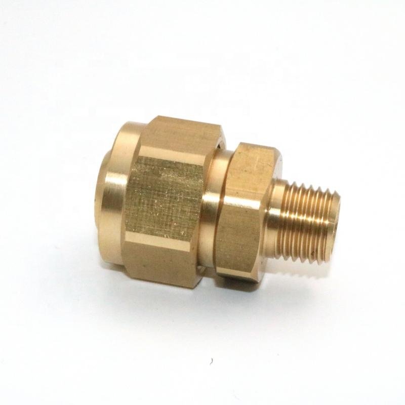 36275 45 Degree 1/4 Stainless Steel Adjustable Swivel Ball Joint Flexible Ball Joint Spray Nozzle