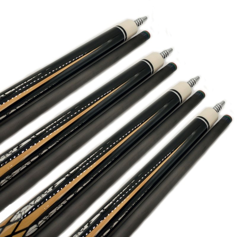 Cueelf Professional Economics Carbon Fiber 58 Inch Pool Cue Sticker Billiard Pool Cue Stick