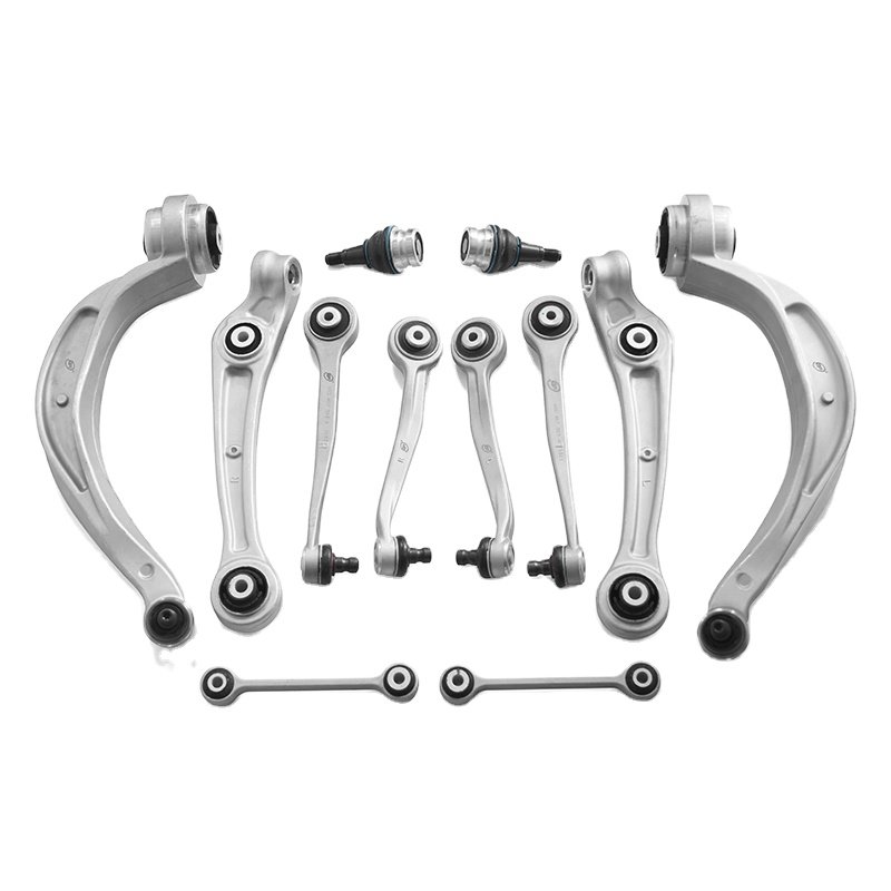 12pcs Packing Full Sets Suspension Control Arm Stabilizer Link Ball Joint Lower Control Arm Apply to Audi C7 A6L