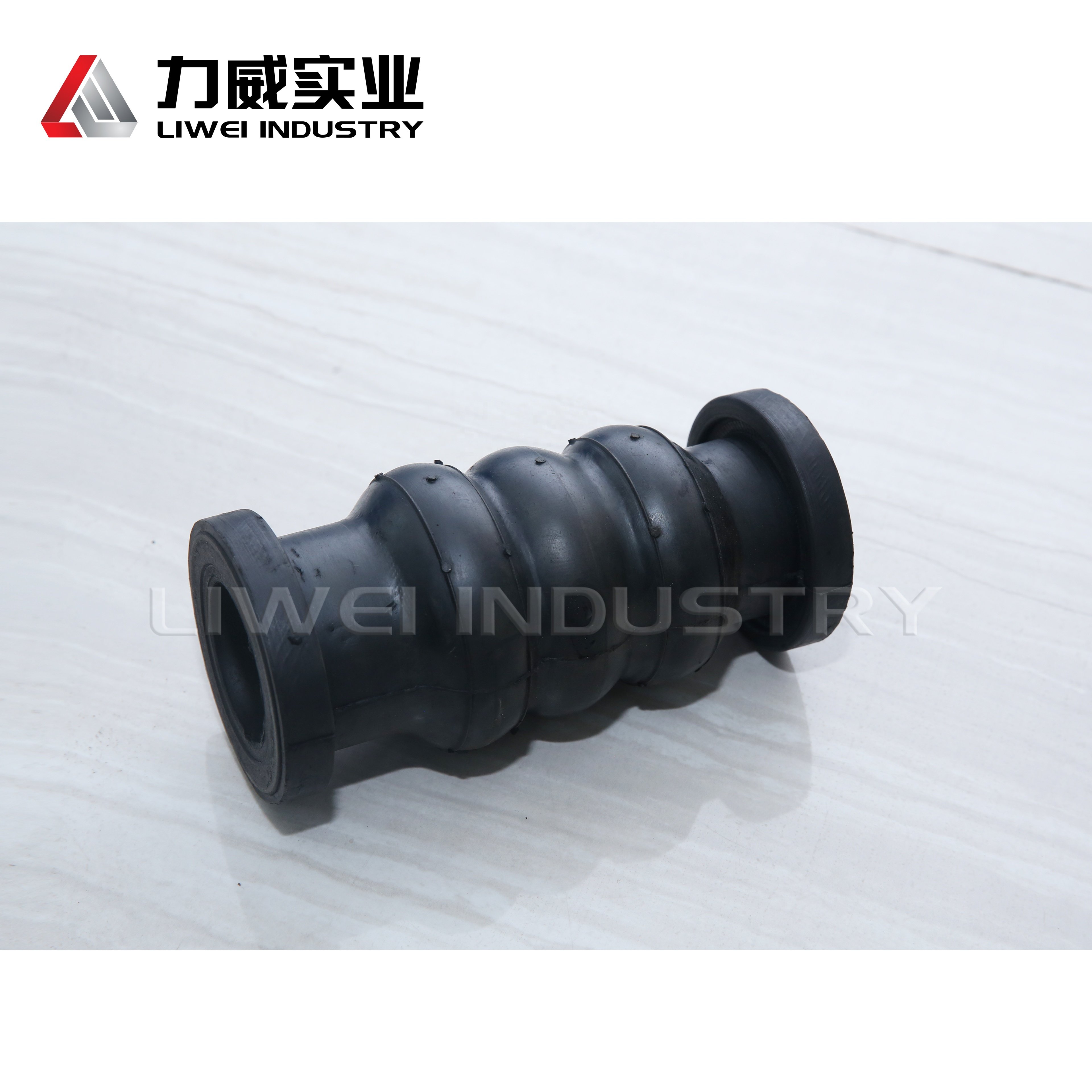 Wear Resistant Flange Epdm Rubber Flexible Expansion JointsHigh DensityThree Ball Four Sphere Thread Rubber Joint