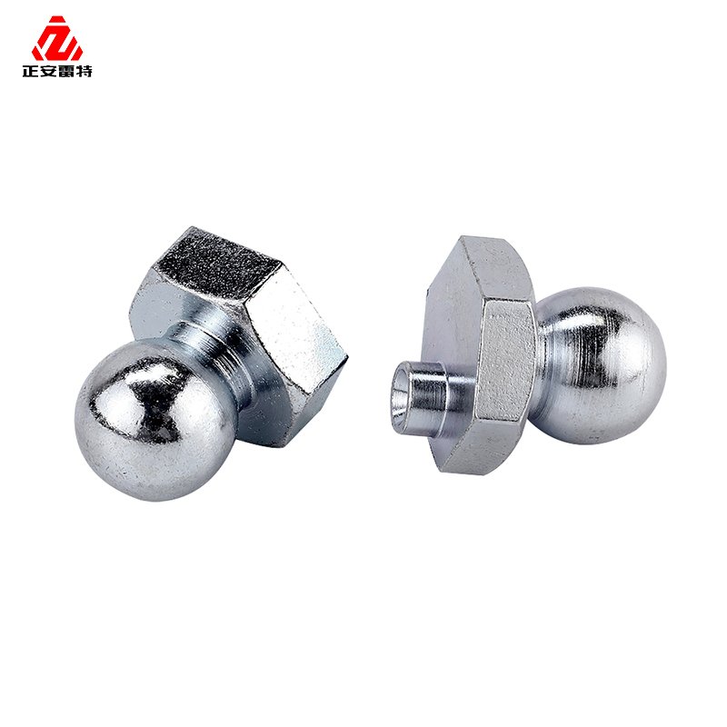 Customized CNC Milling Stainless Steel Ball Head Bolt Ball Joint Bolt Nut