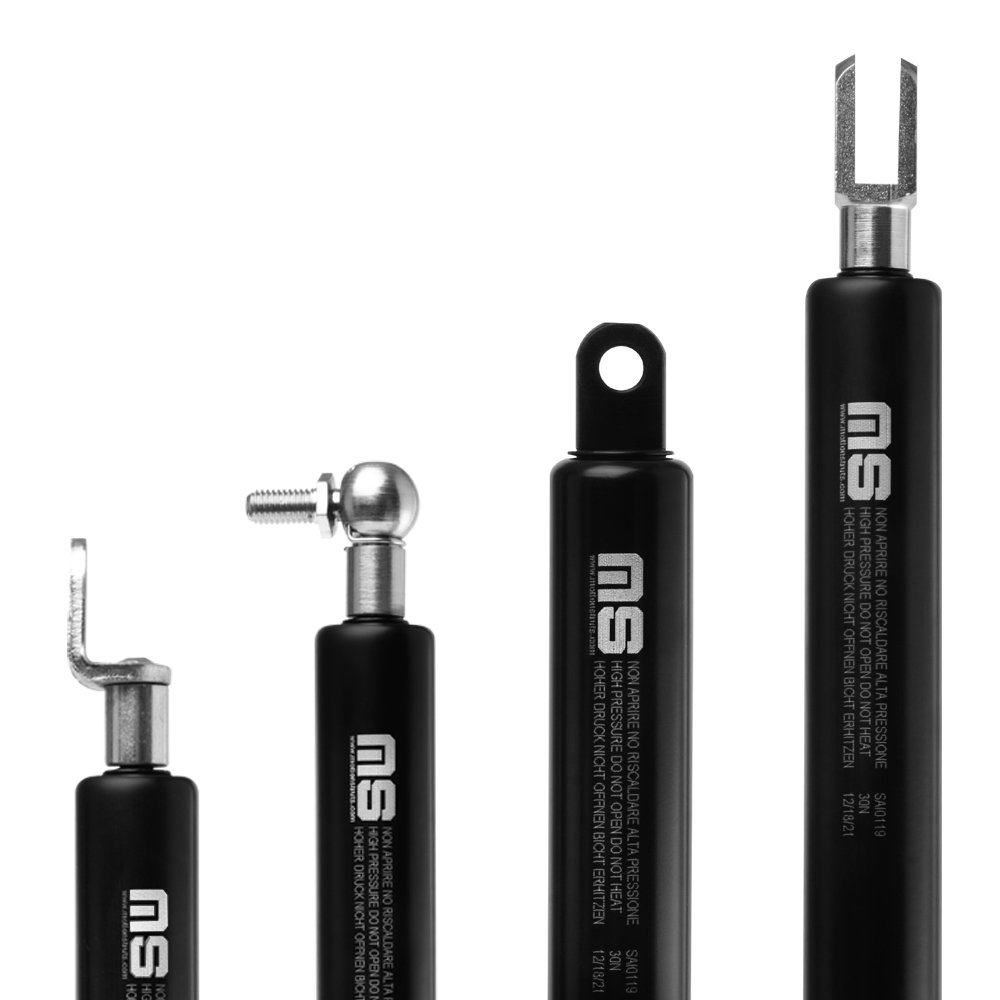 MotionStuts Gas Spring 6543II Gasfeder 375mm 5079DX 200n 6544ID 150mm Stroke Made in Turkey Gas Props Molle a Gas