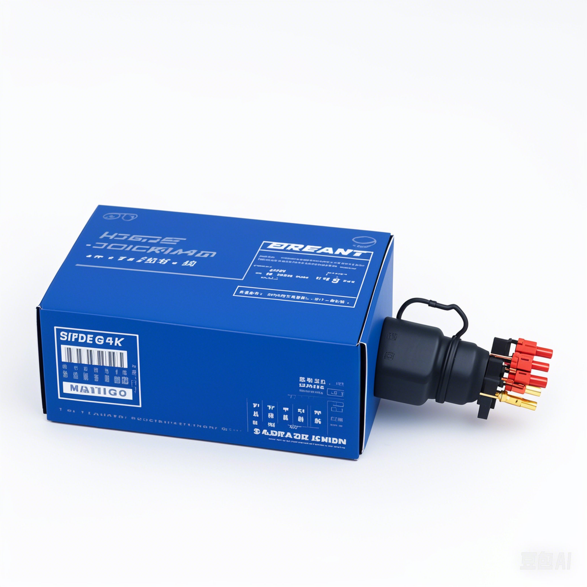 Customized Corrugated Board Mailer Box Automobile Parts Including Generators Batteries Ball Joints Shock Absorbers Foil