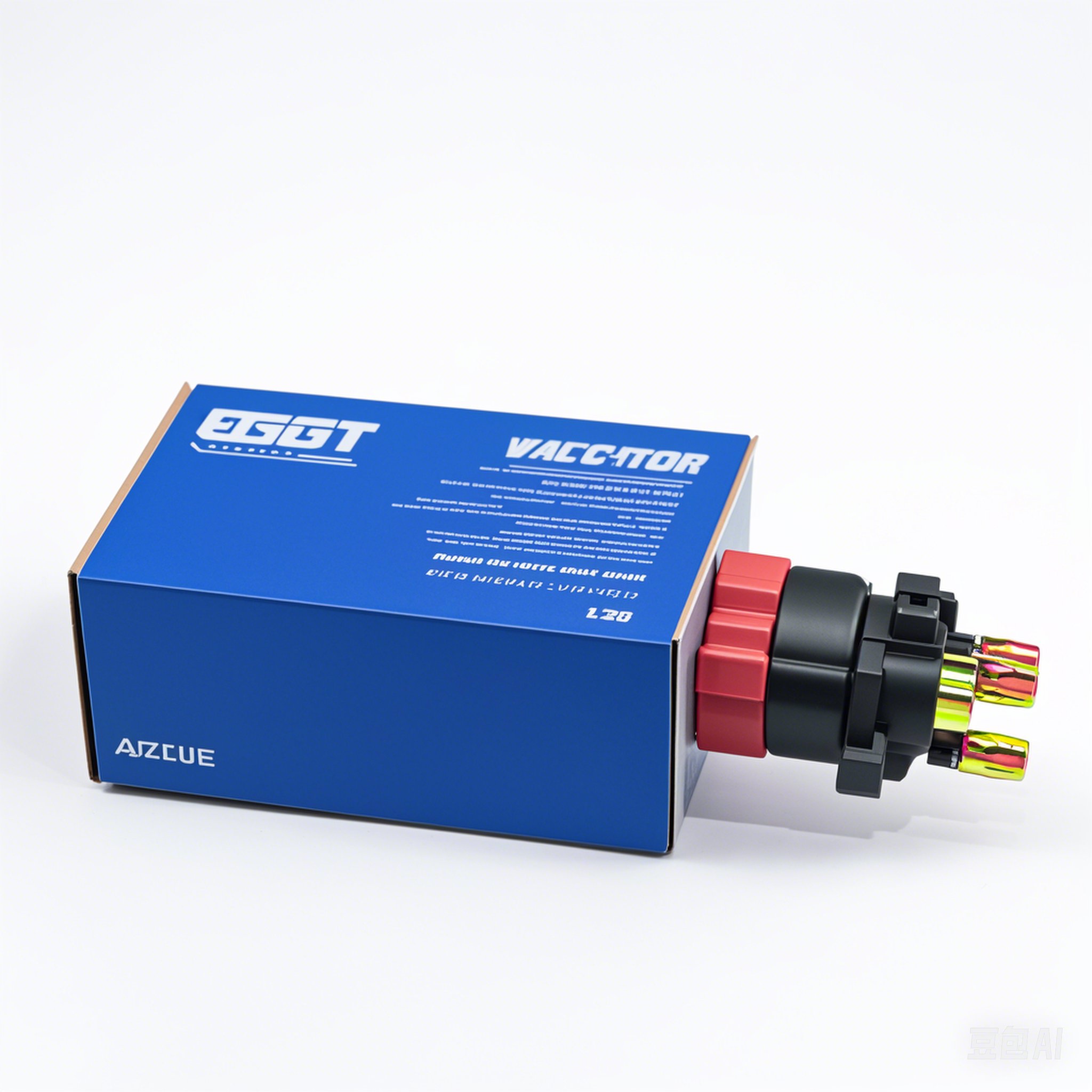 Customized Corrugated Board Mailer Box Automobile Parts Including Generators Batteries Ball Joints Shock Absorbers Foil