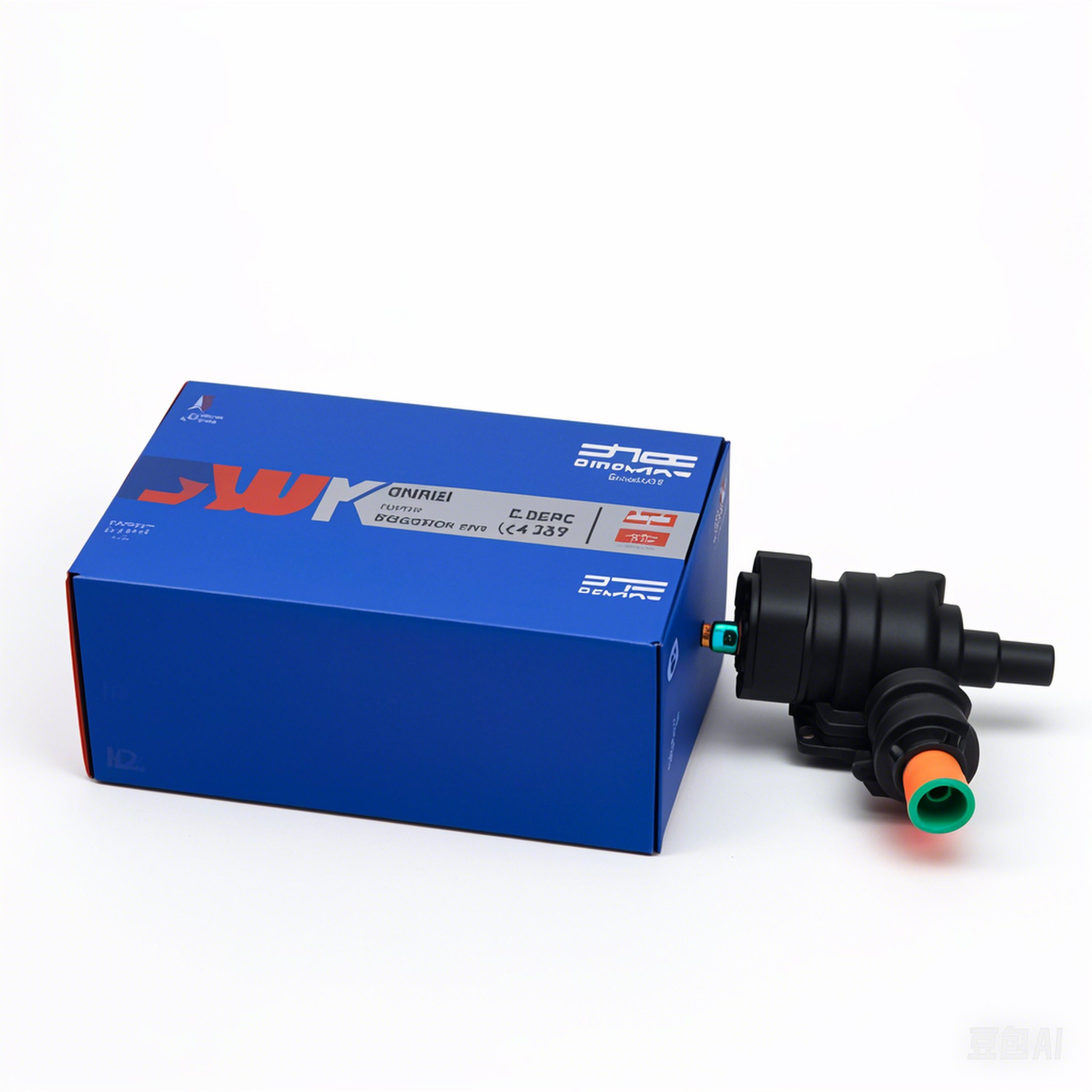 Customized Corrugated Board Mailer Box Automobile Parts Including Generators Batteries Ball Joints Shock Absorbers Foil