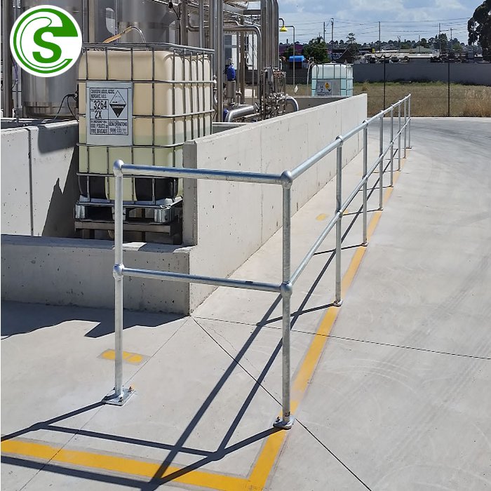 Factory Price Industrial Staircase Galvanized Ball Joint Stanchion Aluminium Alloy Ball
