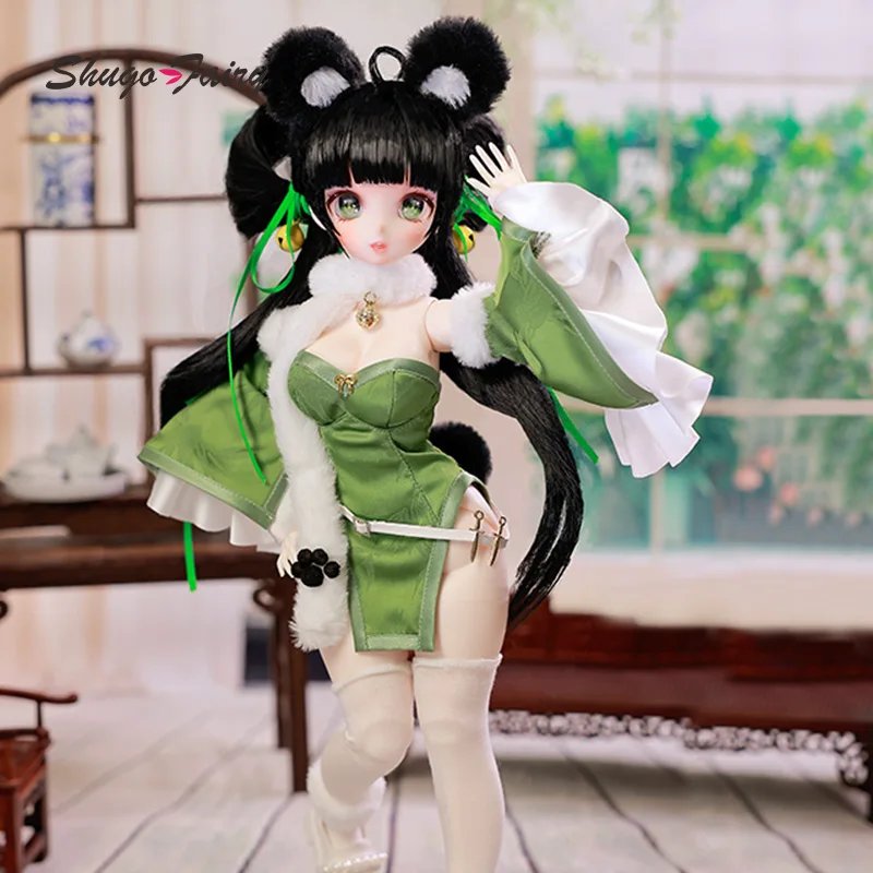 Cecil Bjd Doll 1/4 Modern Ethnic Style Cos Female Mage Girl Toys Vigorous Graceful Resin Ball Jointed Fullset Shugafairy