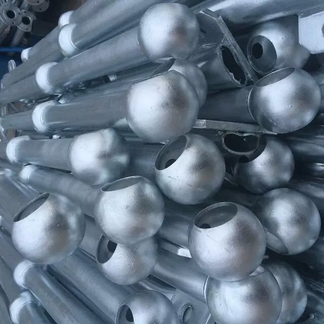 Modern Design Factory Industry Metal Ball-Joint Stanchions for Outdoor Platforms Stairs Villas Hotels Easy for Apartments
