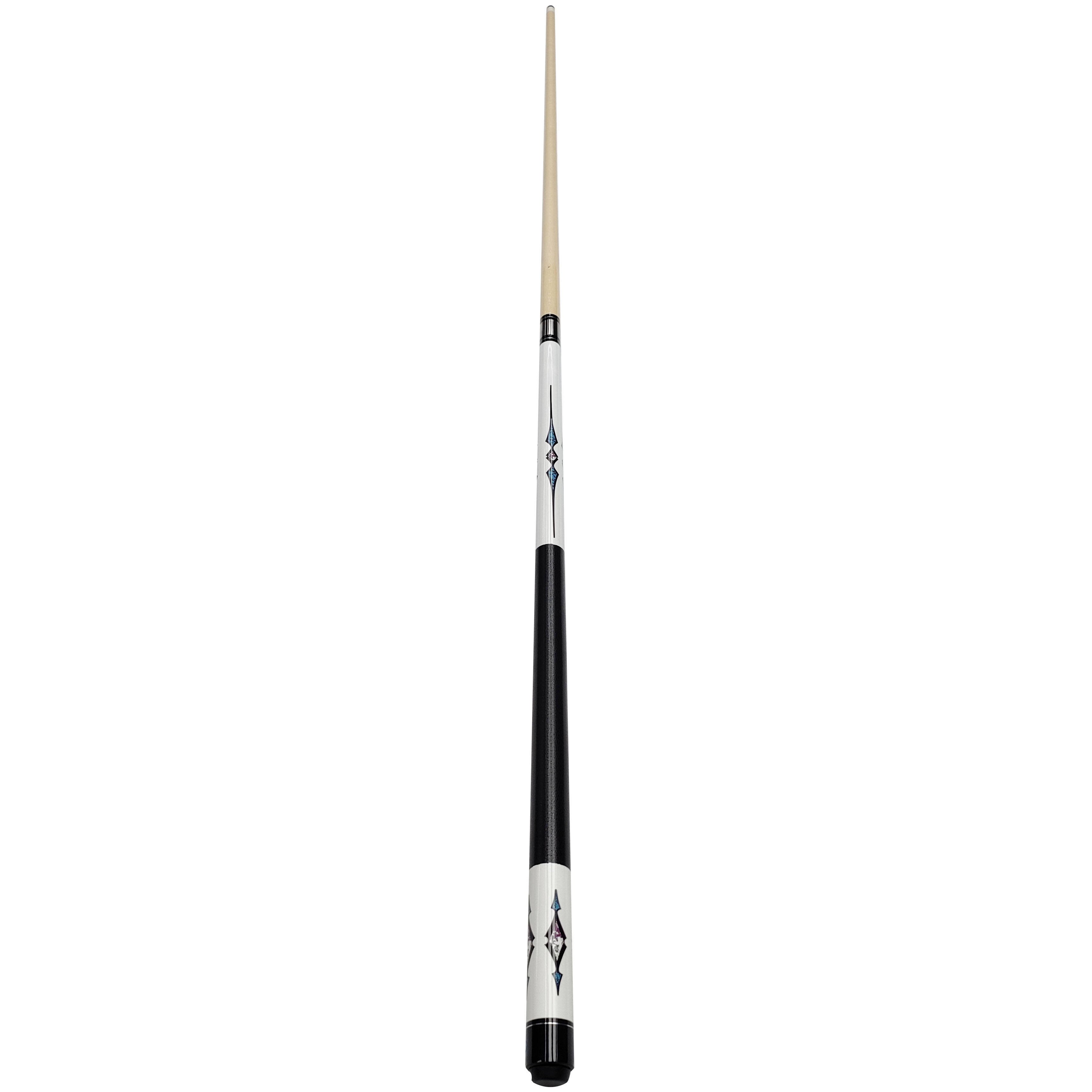 Factory Wholesale Rhinestone Maple Pool Cue 13mm Pointed Double Jointed Dreamy American Nine Ball Cue Pool Cue