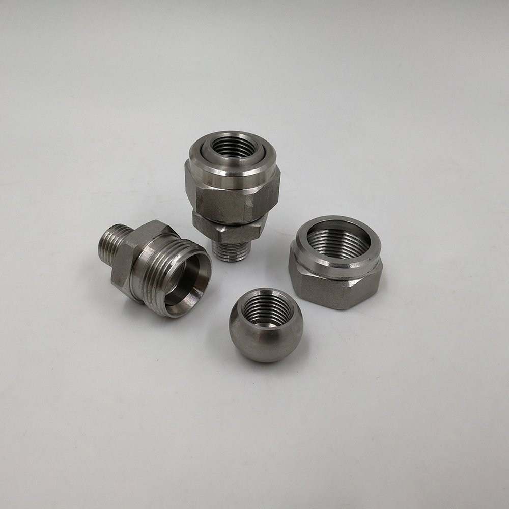 YS 155 Adjustable Ball Fittings, Adjustable Swivel Ball Joints, Long Service Life Ball Joint with Thread Connection