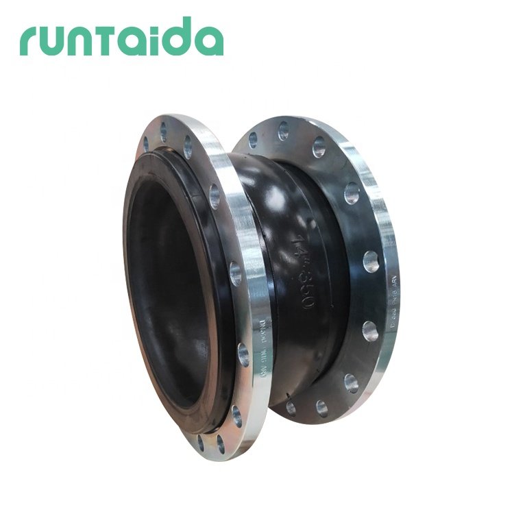 DIN ANSI 6 Inch Single Flange Sphere Bellow Flexible Rubber Junta De Goma Expans Joint