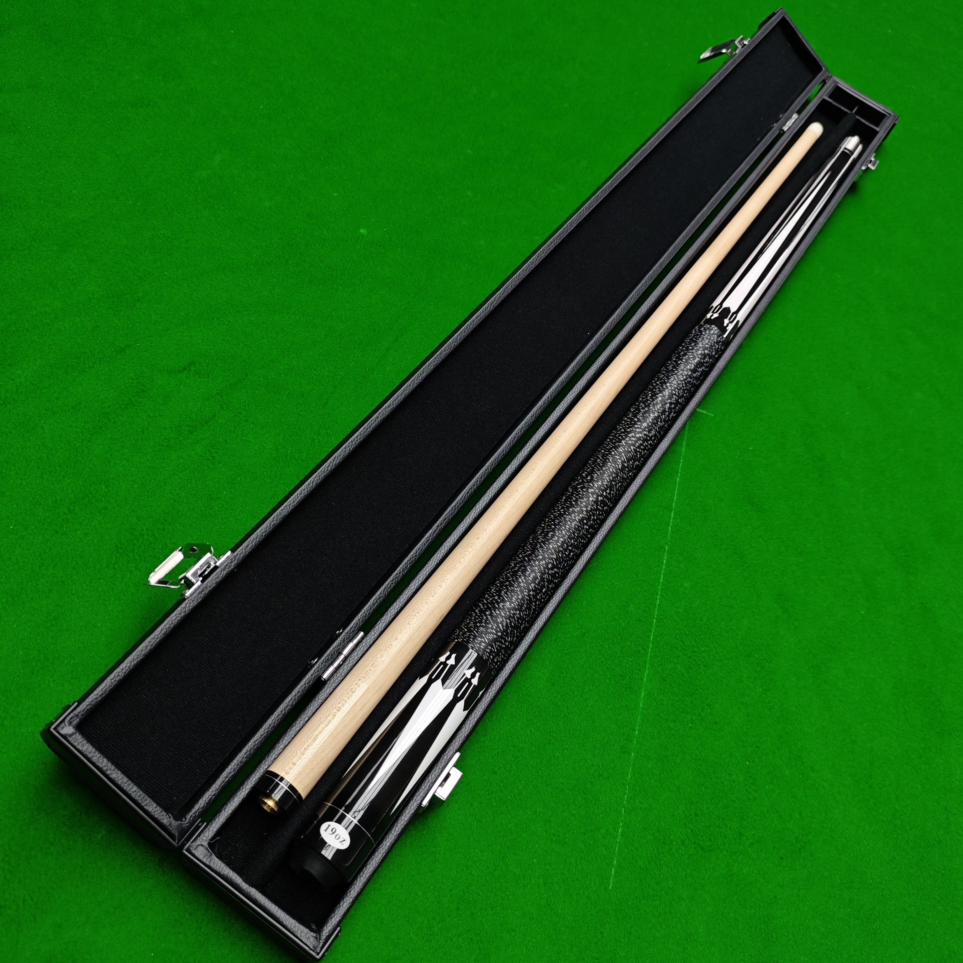 Recommended Piano Grade Baked Paint Butt Winding Grip Canadian Hard Maple Shaft 13mm Pool Cue for Billiards Players