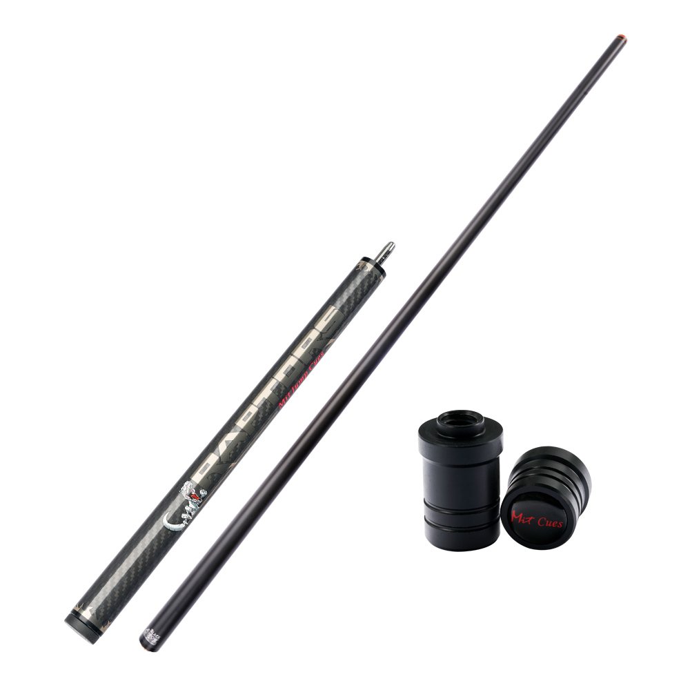 MIT Jump Cue Carbon Fiber Cue with PREDATOR Tip 13mm Bakelite Billiards Cue