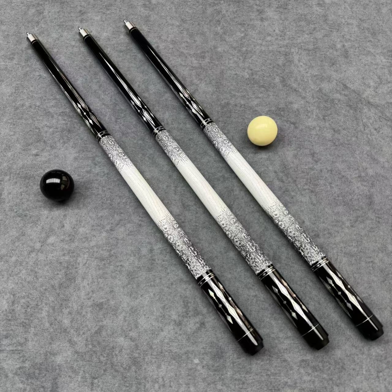 Chinese Manufacturer Growsport Maple 13MM Snooker Billiard Cues With Non Slip Leather Grip