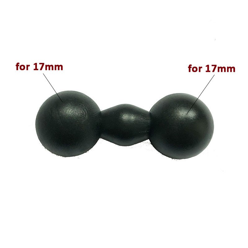 Double Ball Joint Mount Adapter 17mm Ball for Head Bracket for Car Phone Holder