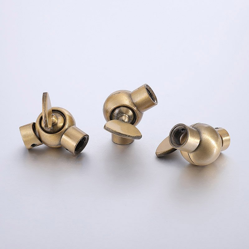 Factory Direct Sale Good Swivel Lamp Joint Brass Ball Rotary Joint M10