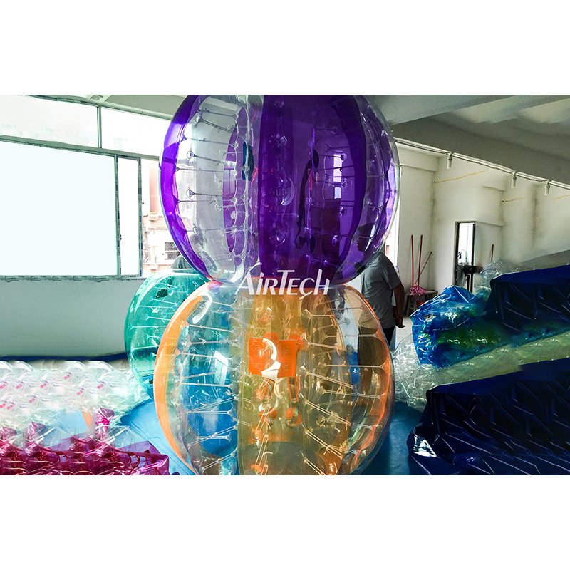 Giant Inflatable Bubble Ball Game Soccer Jumpers Inflatable Bumper Ball Inflatable Ball Suit for Outdoor Fun