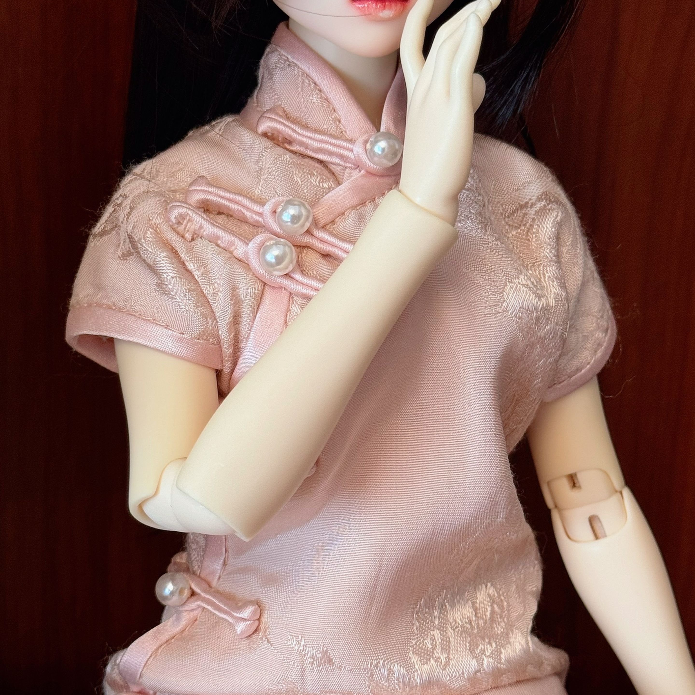 New 1/3 Bjd Doll and 1/4 Ball Jointed Doll Clothes Cheongsam for 18 inch and 24 inch Doll